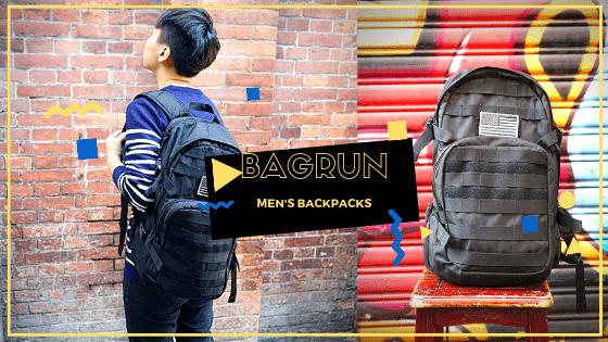 【男生後背包】bagrun都會玩家軍事風格後背包 上班出遊一包搞定