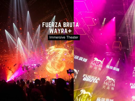 極限震撼Fuerza Bruta Wayra》讓人沉浸其中的派對表演(2019澳門場)