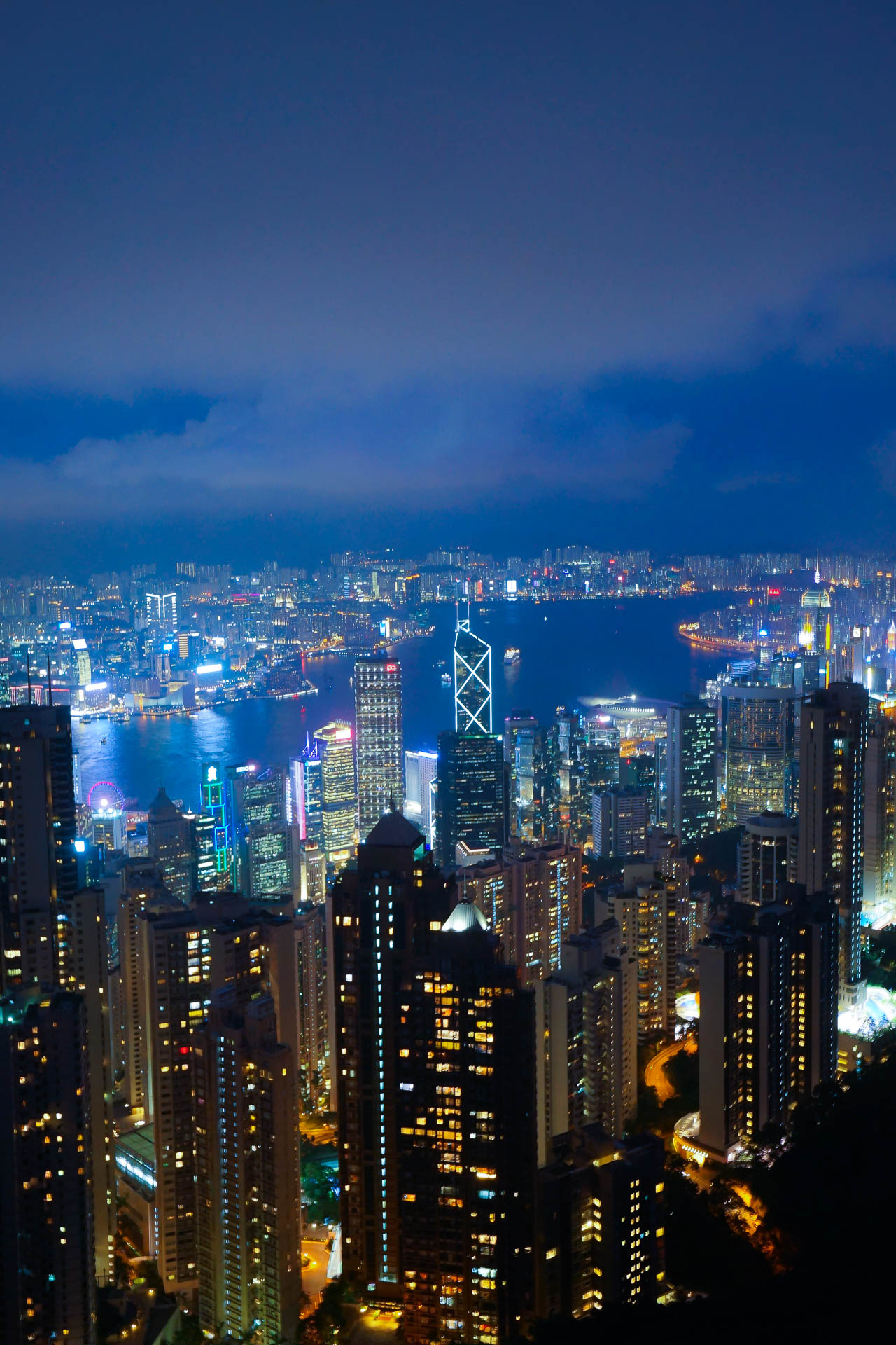 香港必訪景點-太平山百萬夜景風光