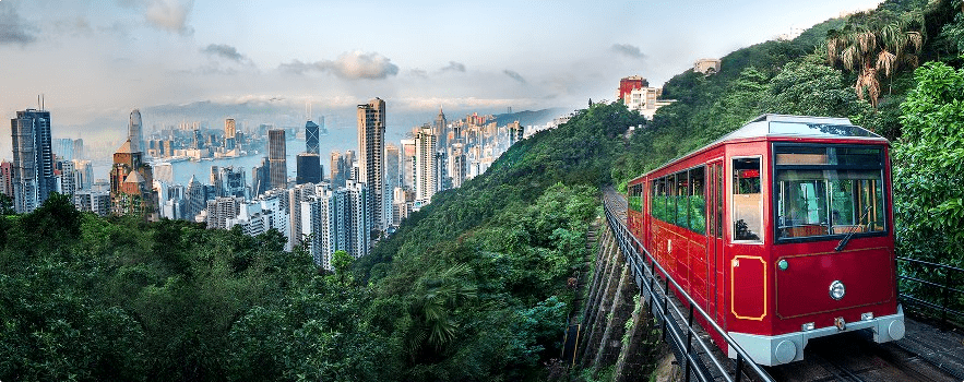 香港太平山怎麼去？太平山山頂纜車