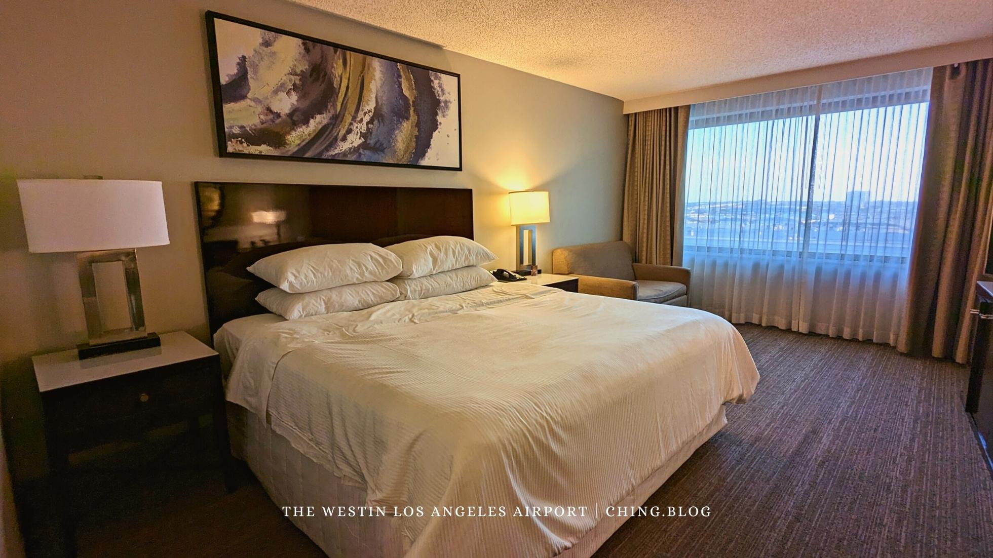 洛杉磯機場飯店推薦 威斯汀酒店 客房