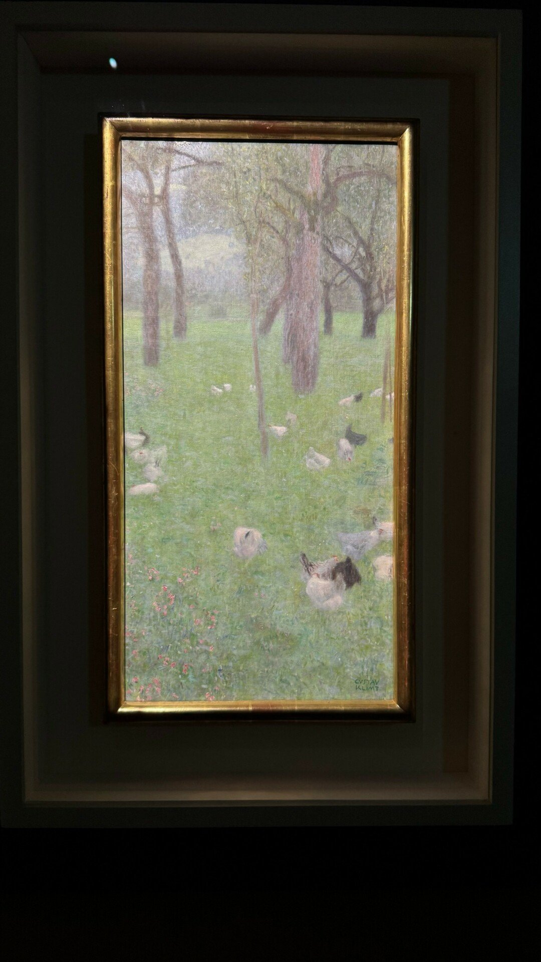 克林姆真跡〈雨後〉抵台